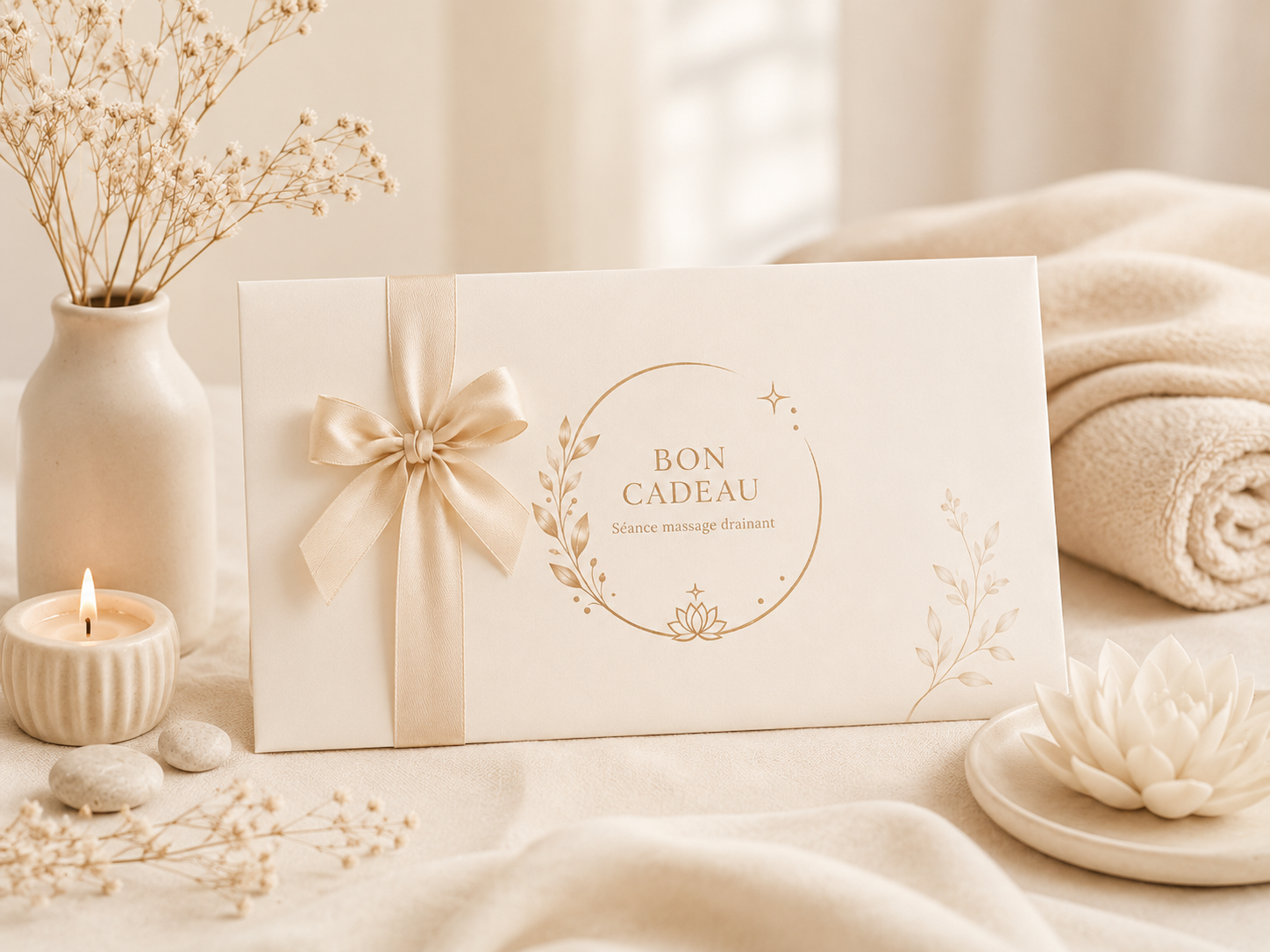 Bon cadeau bien-être valable pour tous les services de Céline : CR Bien-être